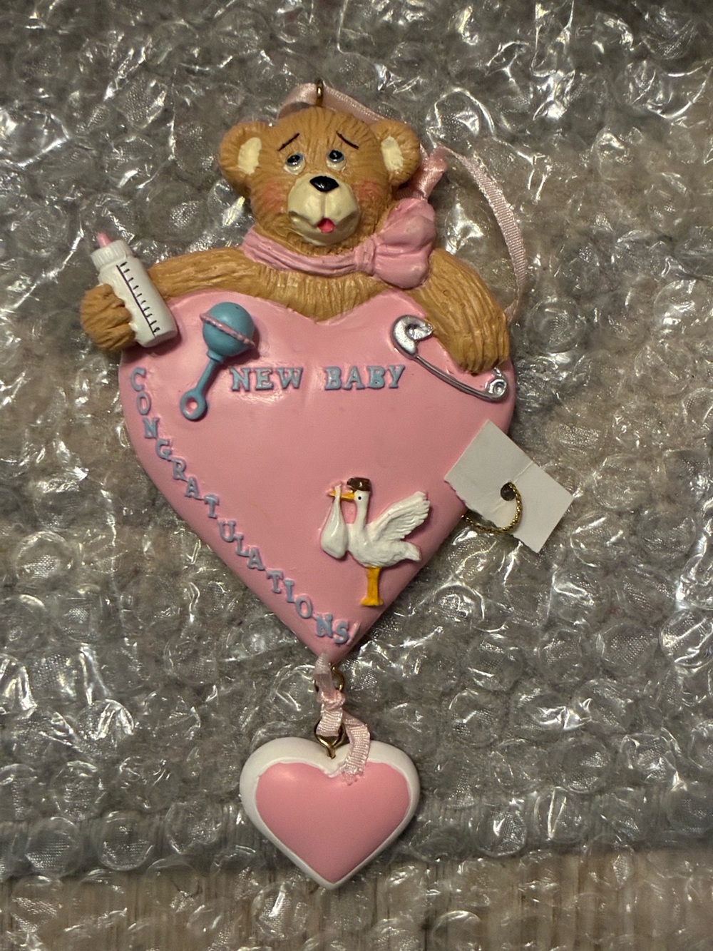 Girls New Baby ornament